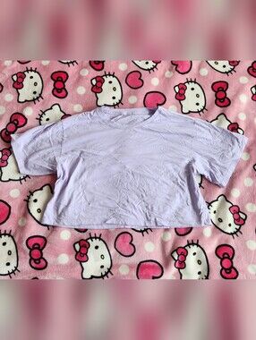 Oversized Crop Top